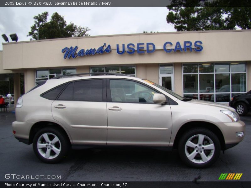 Savannah Beige Metallic / Ivory 2005 Lexus RX 330 AWD