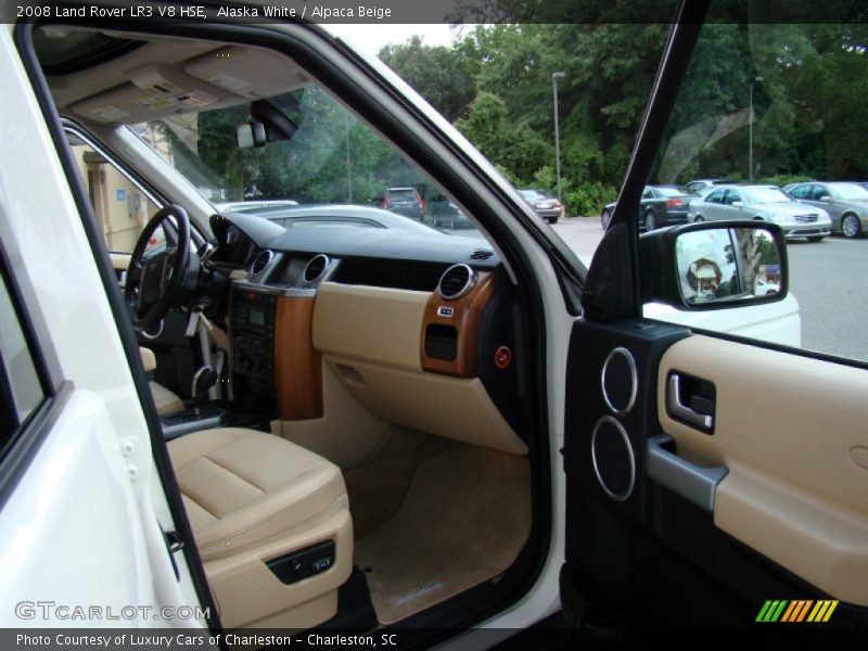 Alaska White / Alpaca Beige 2008 Land Rover LR3 V8 HSE
