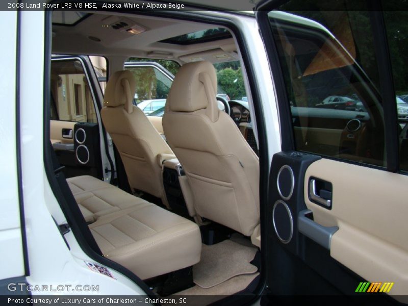 Alaska White / Alpaca Beige 2008 Land Rover LR3 V8 HSE