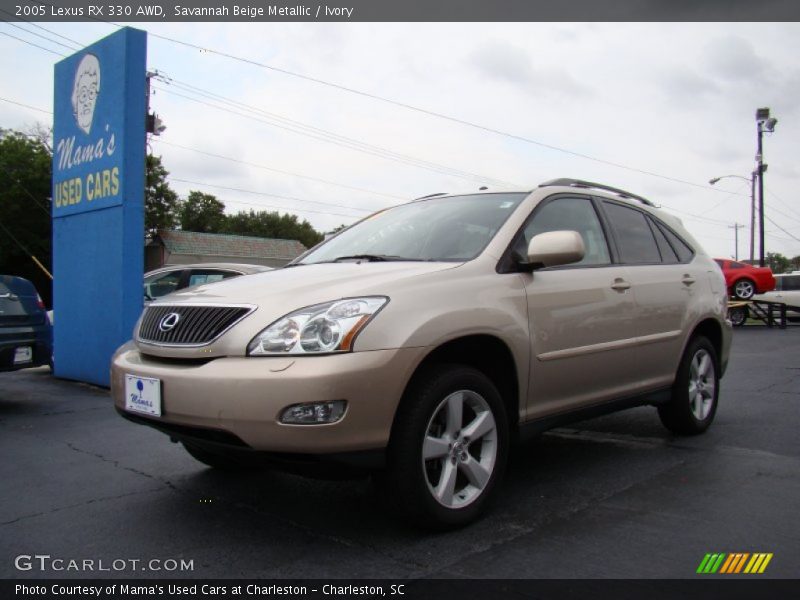 Savannah Beige Metallic / Ivory 2005 Lexus RX 330 AWD