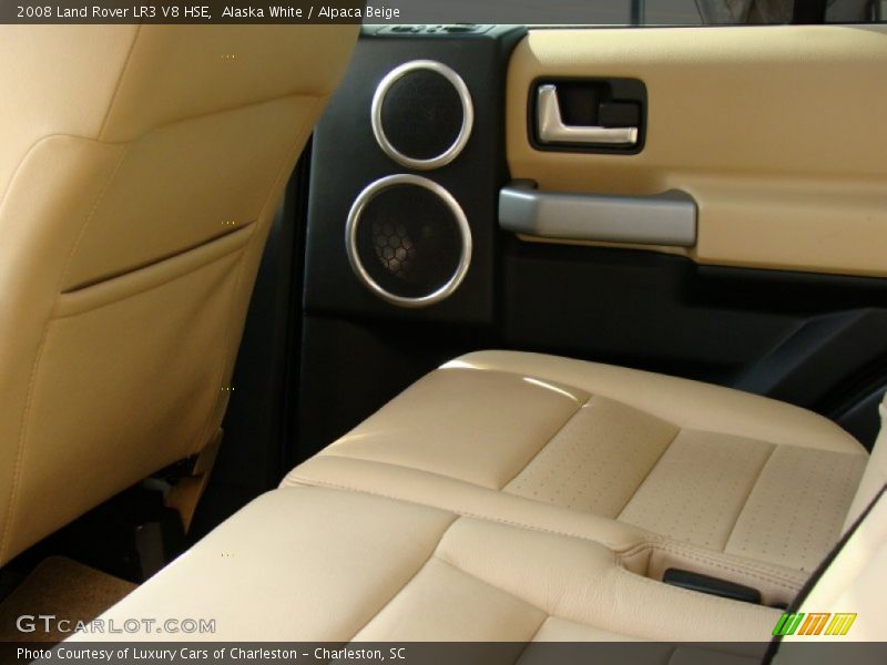 Alaska White / Alpaca Beige 2008 Land Rover LR3 V8 HSE