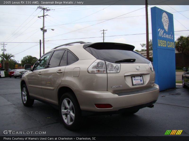 Savannah Beige Metallic / Ivory 2005 Lexus RX 330 AWD