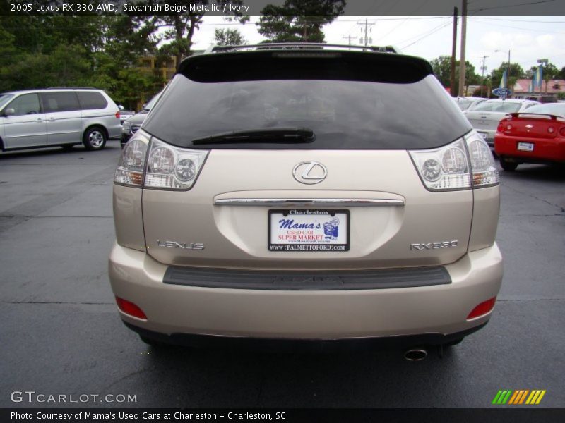 Savannah Beige Metallic / Ivory 2005 Lexus RX 330 AWD