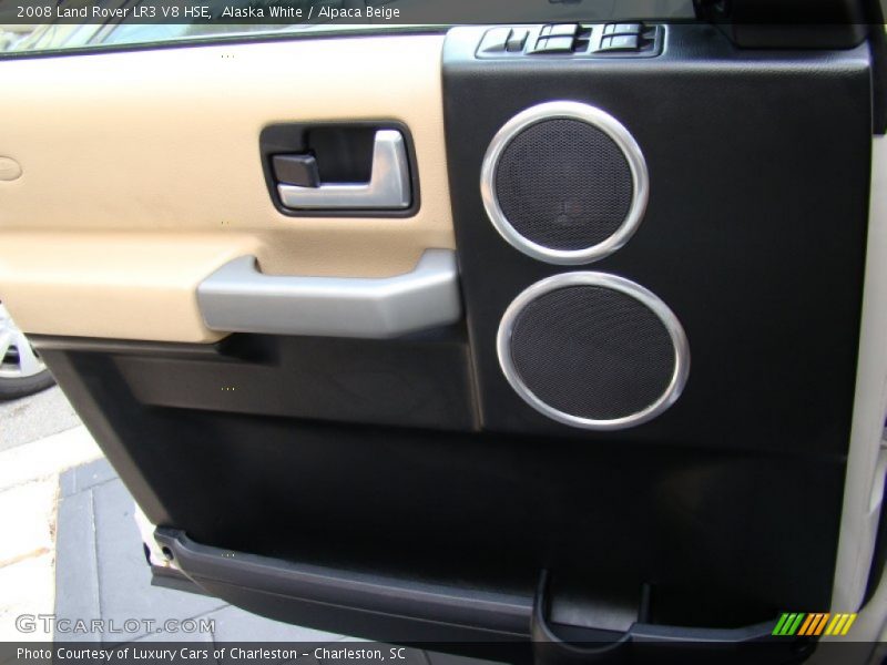 Alaska White / Alpaca Beige 2008 Land Rover LR3 V8 HSE