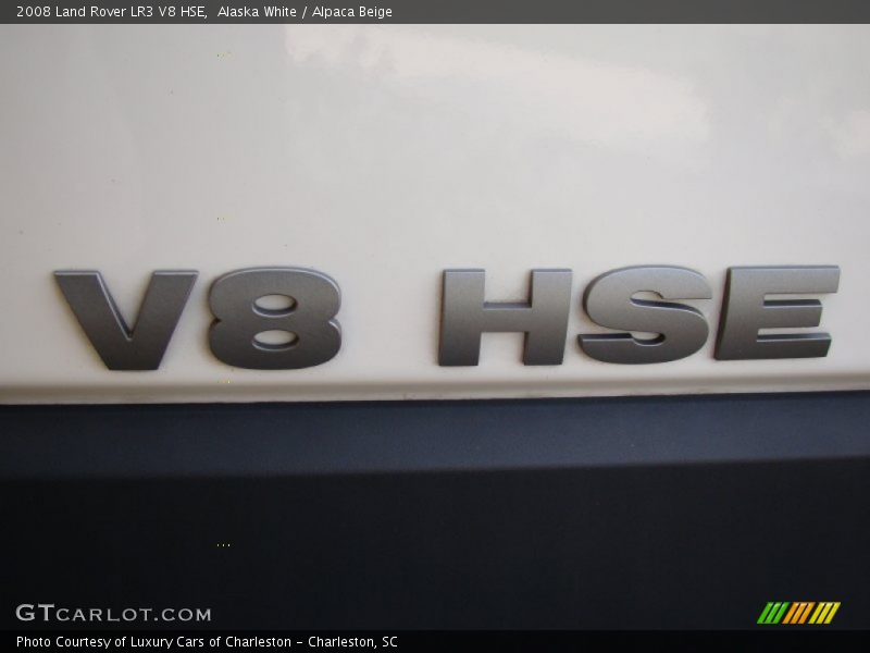  2008 LR3 V8 HSE Logo