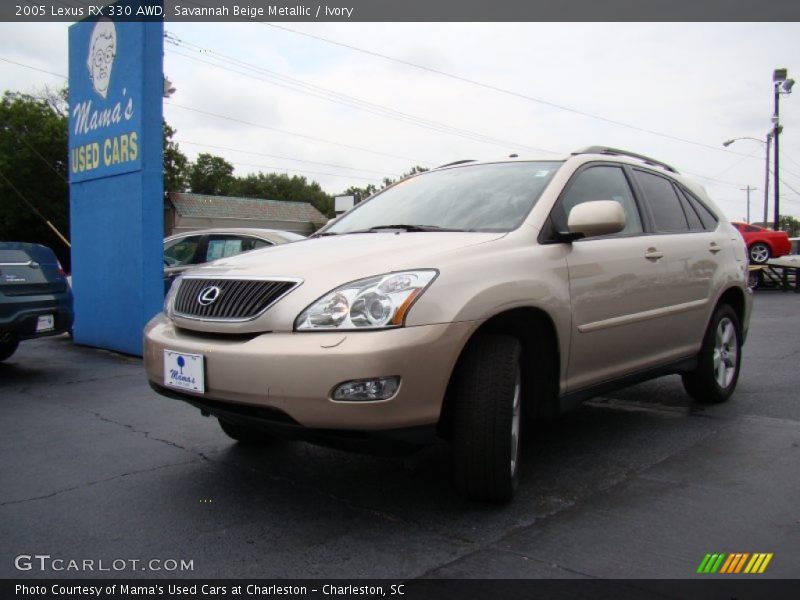 Savannah Beige Metallic / Ivory 2005 Lexus RX 330 AWD