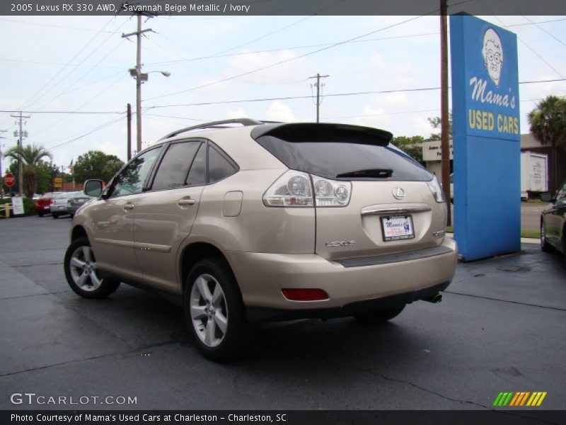 Savannah Beige Metallic / Ivory 2005 Lexus RX 330 AWD
