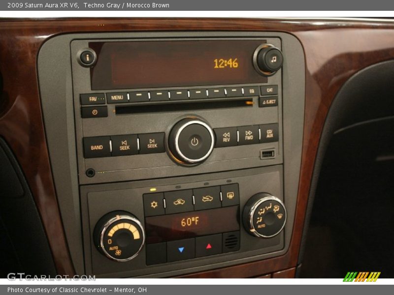 Controls of 2009 Aura XR V6