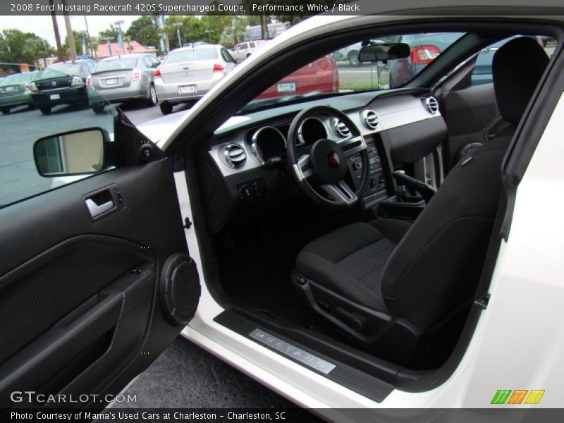  2008 Mustang Racecraft 420S Supercharged Coupe Black Interior