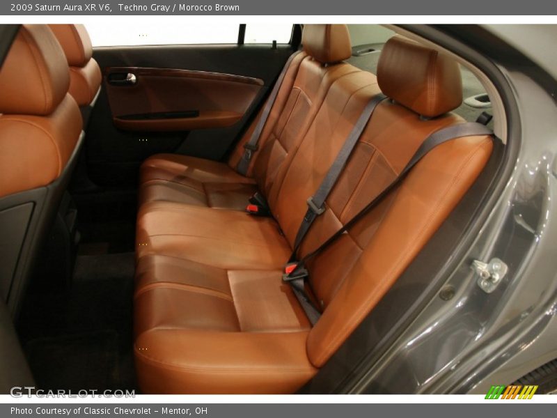  2009 Aura XR V6 Morocco Brown Interior