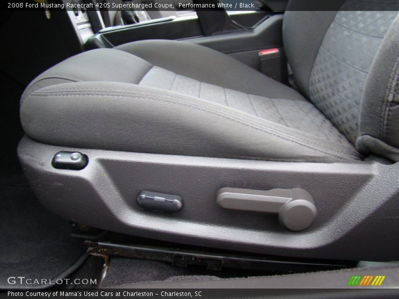 Performance White / Black 2008 Ford Mustang Racecraft 420S Supercharged Coupe