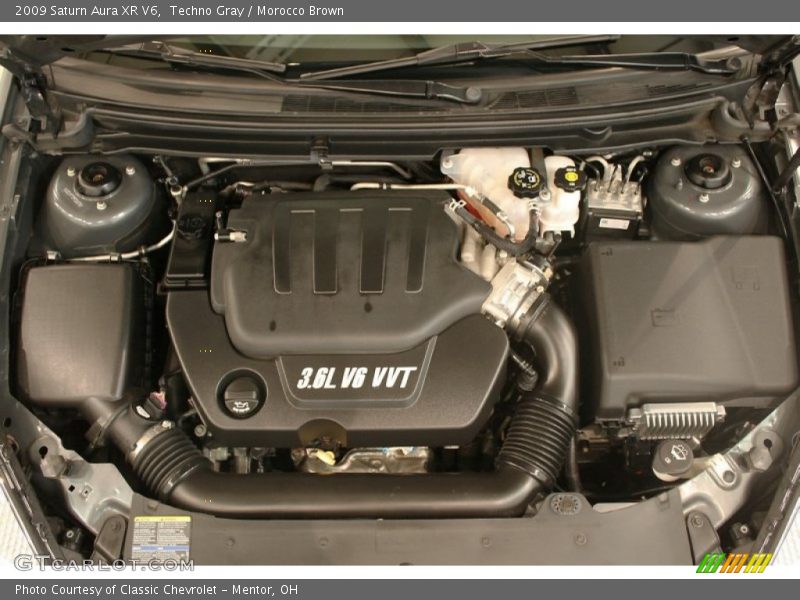  2009 Aura XR V6 Engine - 3.6 Liter DOHC 24-Valve VVT V6