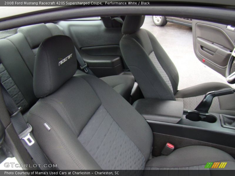  2008 Mustang Racecraft 420S Supercharged Coupe Black Interior