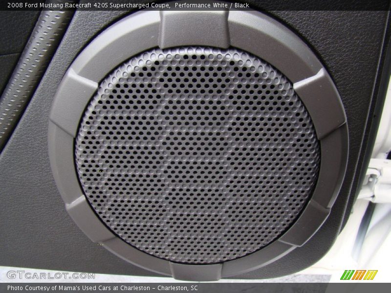 Performance White / Black 2008 Ford Mustang Racecraft 420S Supercharged Coupe