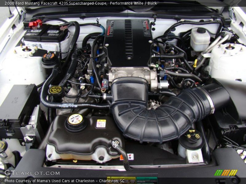  2008 Mustang Racecraft 420S Supercharged Coupe Engine - 4.6 Liter Saleen Supercharged SOHC 24-Valve VVT V8