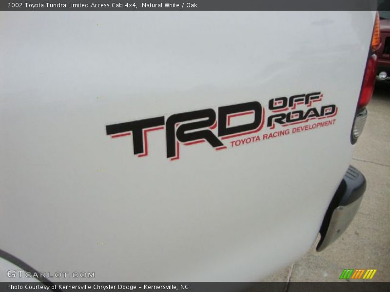 Natural White / Oak 2002 Toyota Tundra Limited Access Cab 4x4