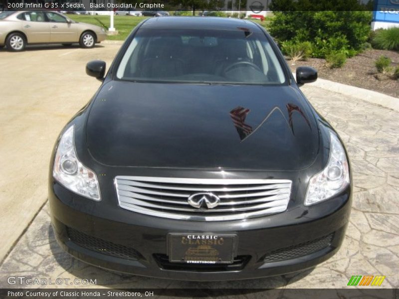 Black Obsidian / Graphite 2008 Infiniti G 35 x Sedan