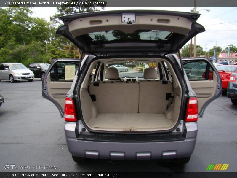 Tungsten Grey Metallic / Stone 2008 Ford Escape Hybrid
