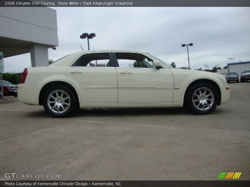 Stone White / Dark Khaki/Light Graystone 2008 Chrysler 300 Touring
