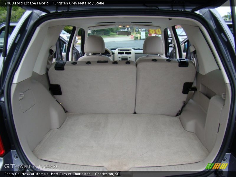 Tungsten Grey Metallic / Stone 2008 Ford Escape Hybrid