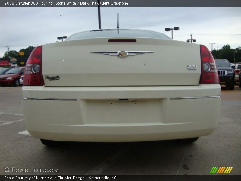 Stone White / Dark Khaki/Light Graystone 2008 Chrysler 300 Touring