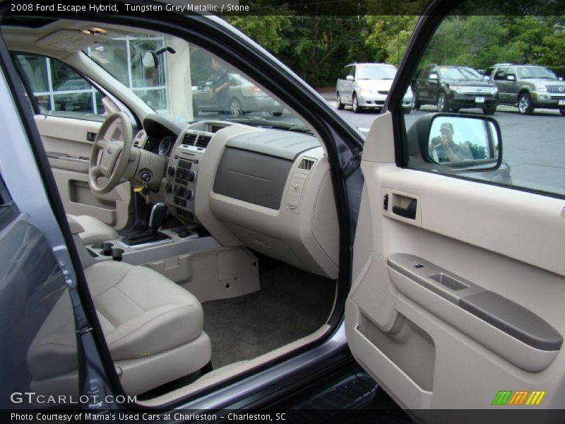 Tungsten Grey Metallic / Stone 2008 Ford Escape Hybrid