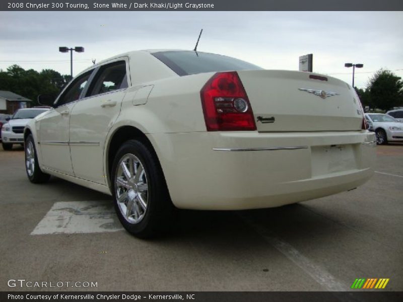 Stone White / Dark Khaki/Light Graystone 2008 Chrysler 300 Touring