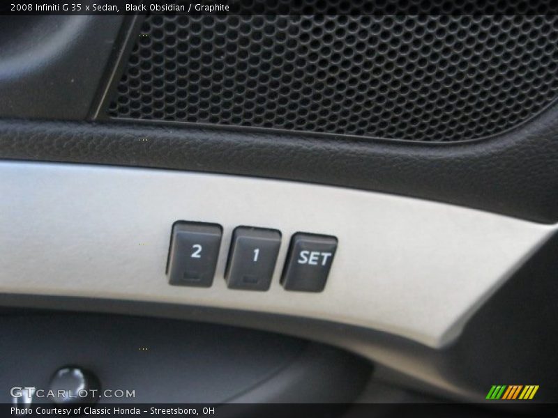 Black Obsidian / Graphite 2008 Infiniti G 35 x Sedan