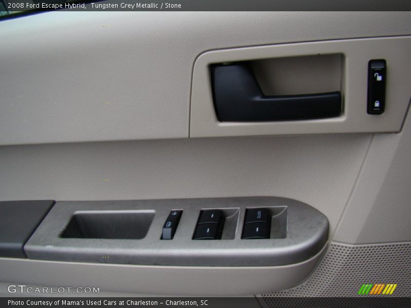 Tungsten Grey Metallic / Stone 2008 Ford Escape Hybrid
