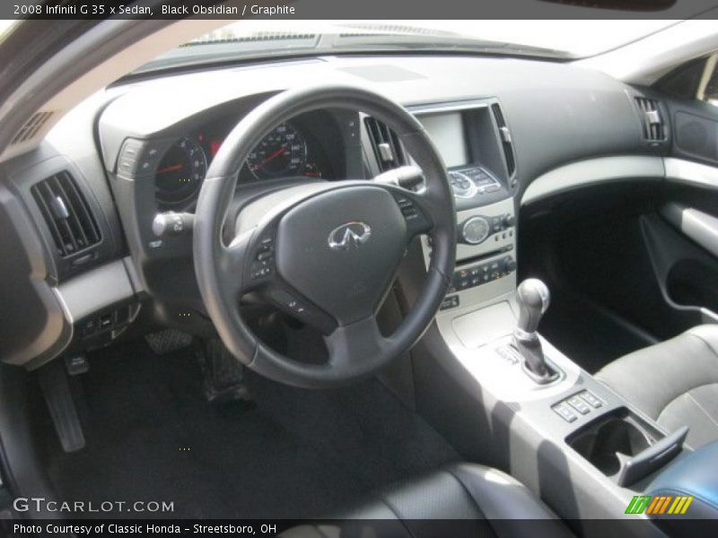 Black Obsidian / Graphite 2008 Infiniti G 35 x Sedan