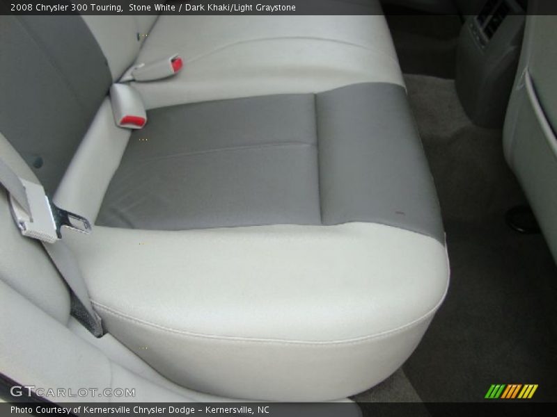 Stone White / Dark Khaki/Light Graystone 2008 Chrysler 300 Touring