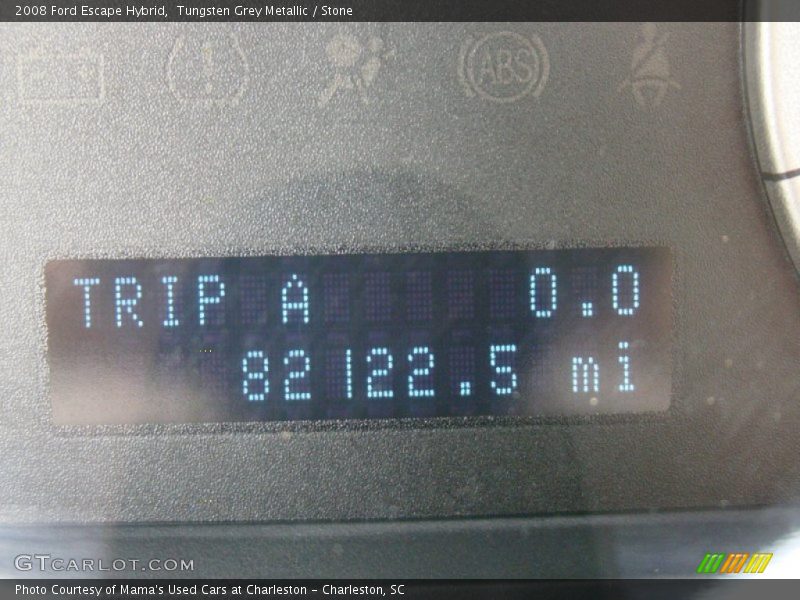 Tungsten Grey Metallic / Stone 2008 Ford Escape Hybrid