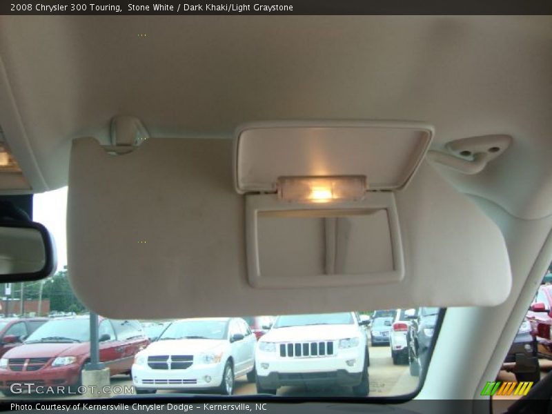 Stone White / Dark Khaki/Light Graystone 2008 Chrysler 300 Touring