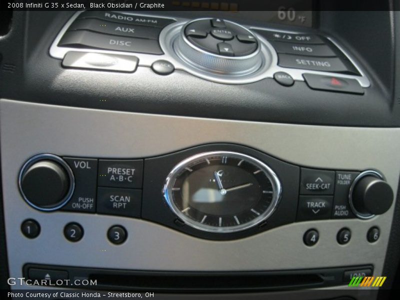 Black Obsidian / Graphite 2008 Infiniti G 35 x Sedan