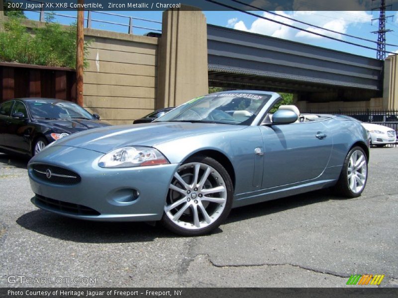 Front 3/4 View of 2007 XK XK8 Convertible