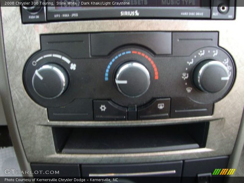 Stone White / Dark Khaki/Light Graystone 2008 Chrysler 300 Touring