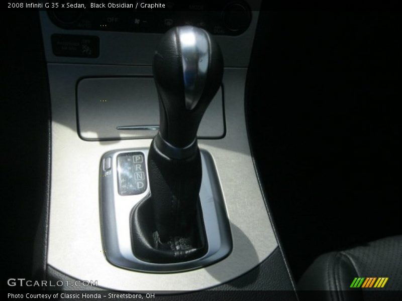 Black Obsidian / Graphite 2008 Infiniti G 35 x Sedan