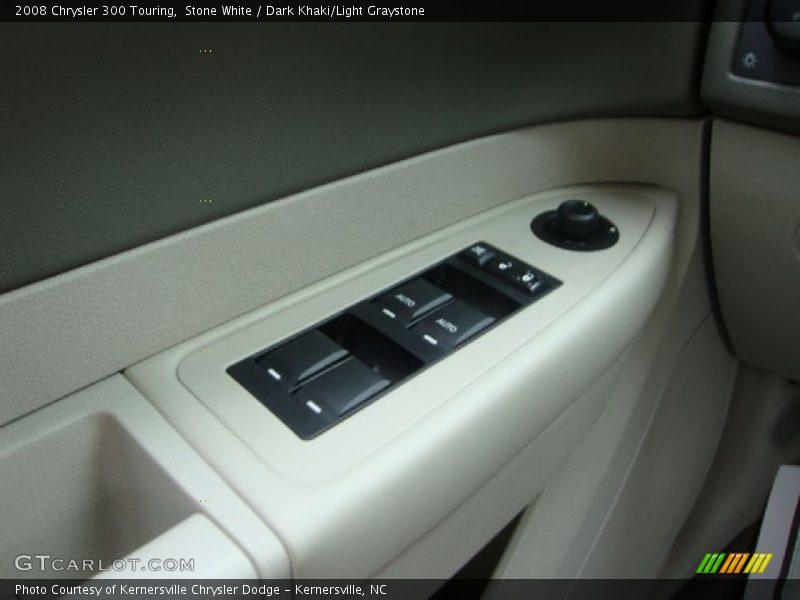 Stone White / Dark Khaki/Light Graystone 2008 Chrysler 300 Touring