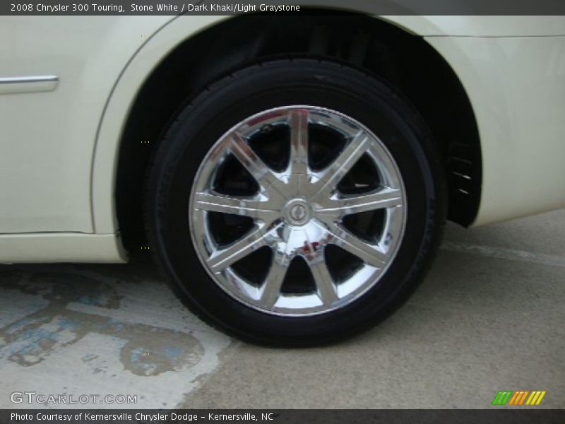 Stone White / Dark Khaki/Light Graystone 2008 Chrysler 300 Touring