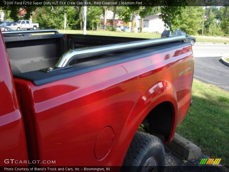 Red Clearcoat / Medium Flint 2006 Ford F250 Super Duty XLT FX4 Crew Cab 4x4