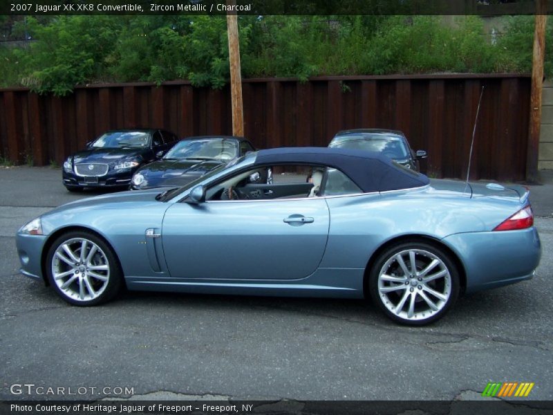  2007 XK XK8 Convertible Zircon Metallic