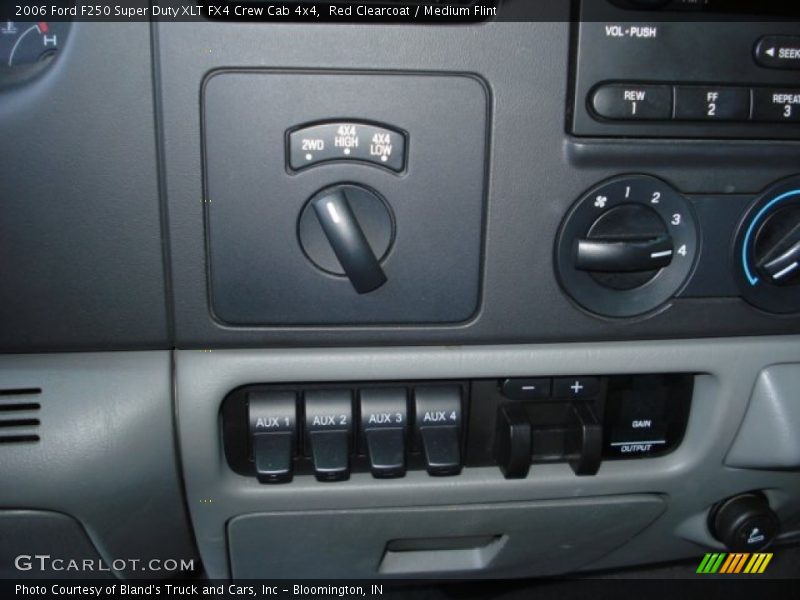 Red Clearcoat / Medium Flint 2006 Ford F250 Super Duty XLT FX4 Crew Cab 4x4