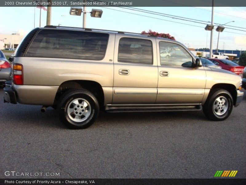  2003 Suburban 1500 LT Sandalwood Metallic