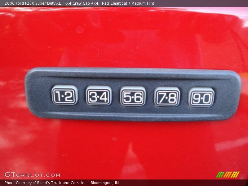 Red Clearcoat / Medium Flint 2006 Ford F250 Super Duty XLT FX4 Crew Cab 4x4