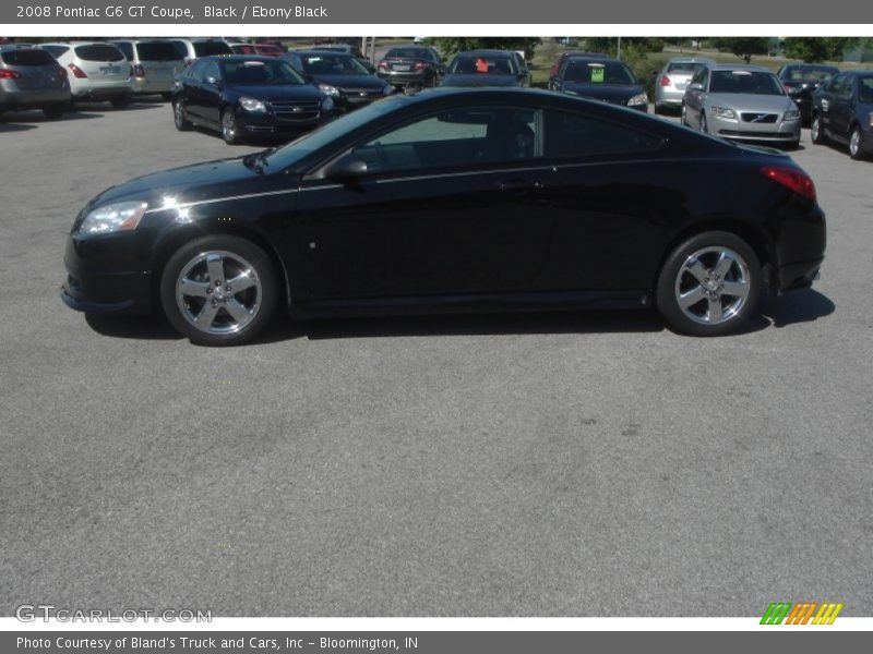 Black / Ebony Black 2008 Pontiac G6 GT Coupe