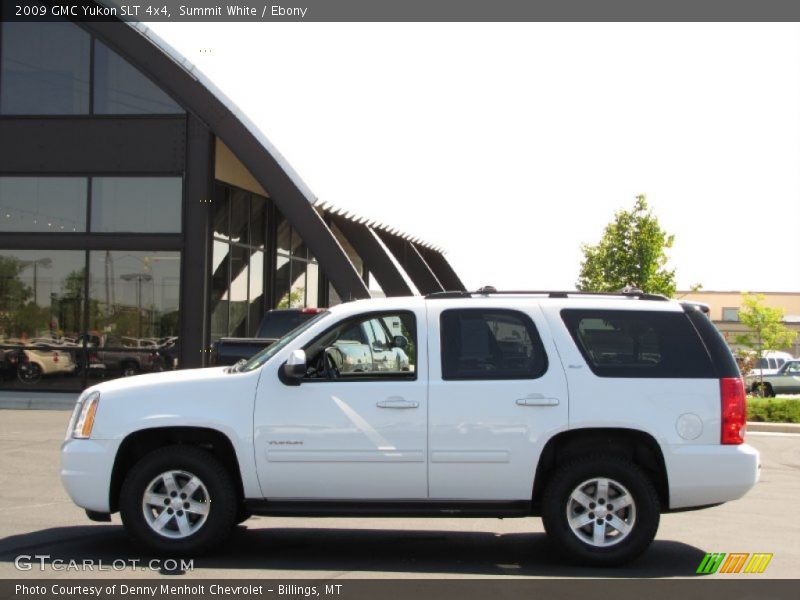 Summit White / Ebony 2009 GMC Yukon SLT 4x4
