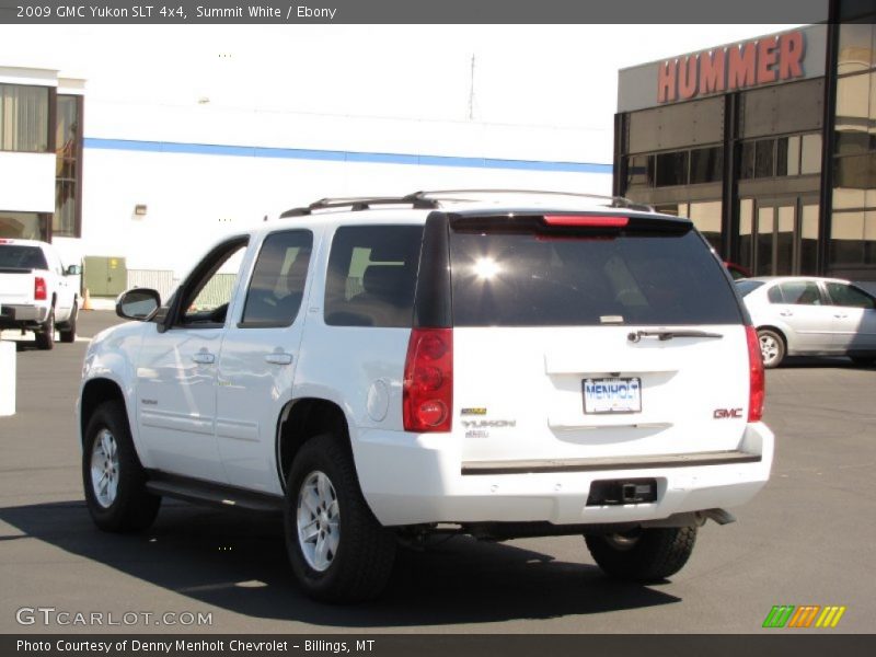 Summit White / Ebony 2009 GMC Yukon SLT 4x4