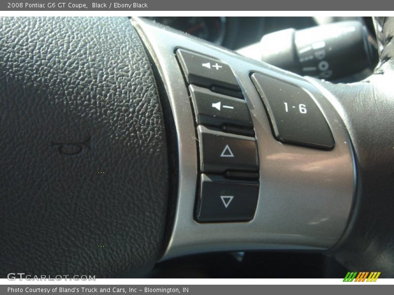 Black / Ebony Black 2008 Pontiac G6 GT Coupe