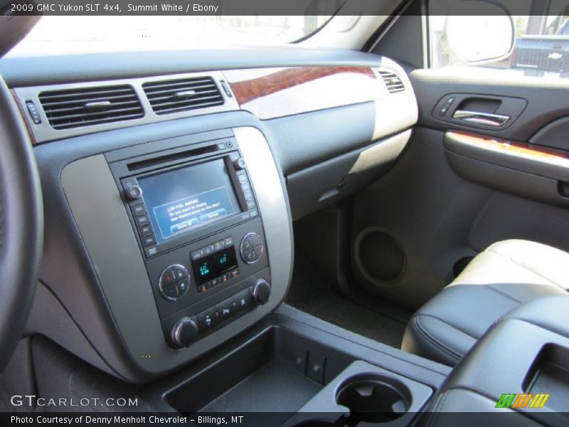 Summit White / Ebony 2009 GMC Yukon SLT 4x4