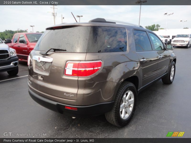 Cocoa / Gray 2010 Saturn Outlook XE